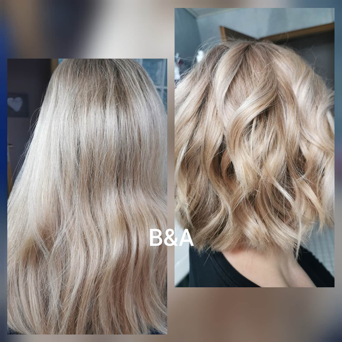 #bevoreandafter #aufgepeppt #haircolor #meisterlich #friends #saskiastyles #bob #choppybob #blonde #coolblonde #instahair #hairstyles #newhair #bleibwandelbar #loreal #salzkotten